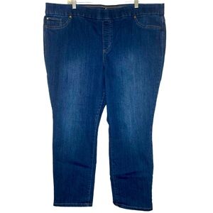 Kim Rogers Pull-on Denim Jeans 22W
